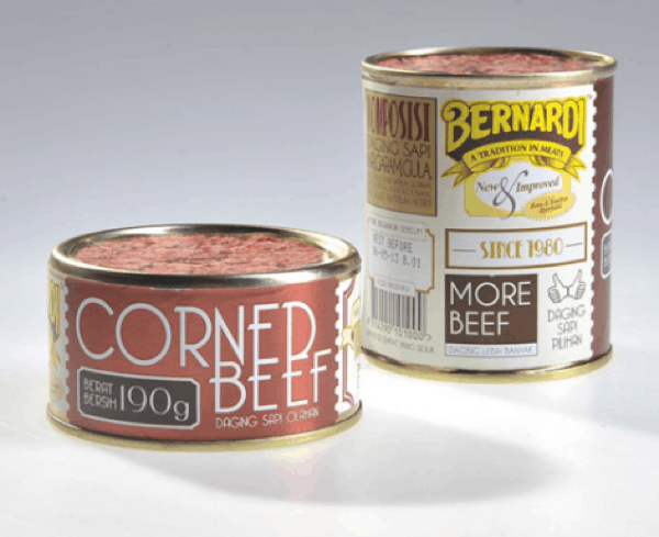 Bernardi Corned Beef | Evok Advertising bernardi corned beed