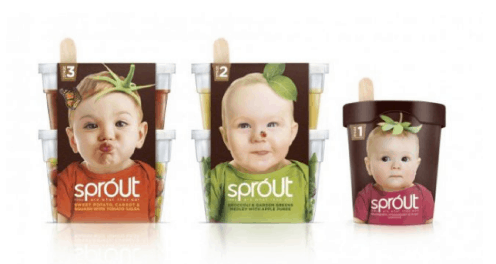 sproutbabyfood | Evok Advertising sprout baby food