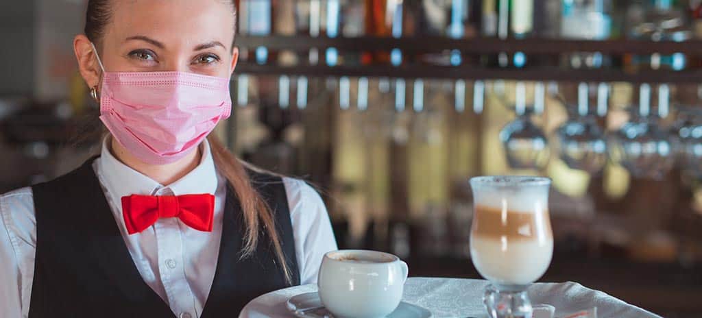 restaurantreopeningwaiter | Evok Advertising