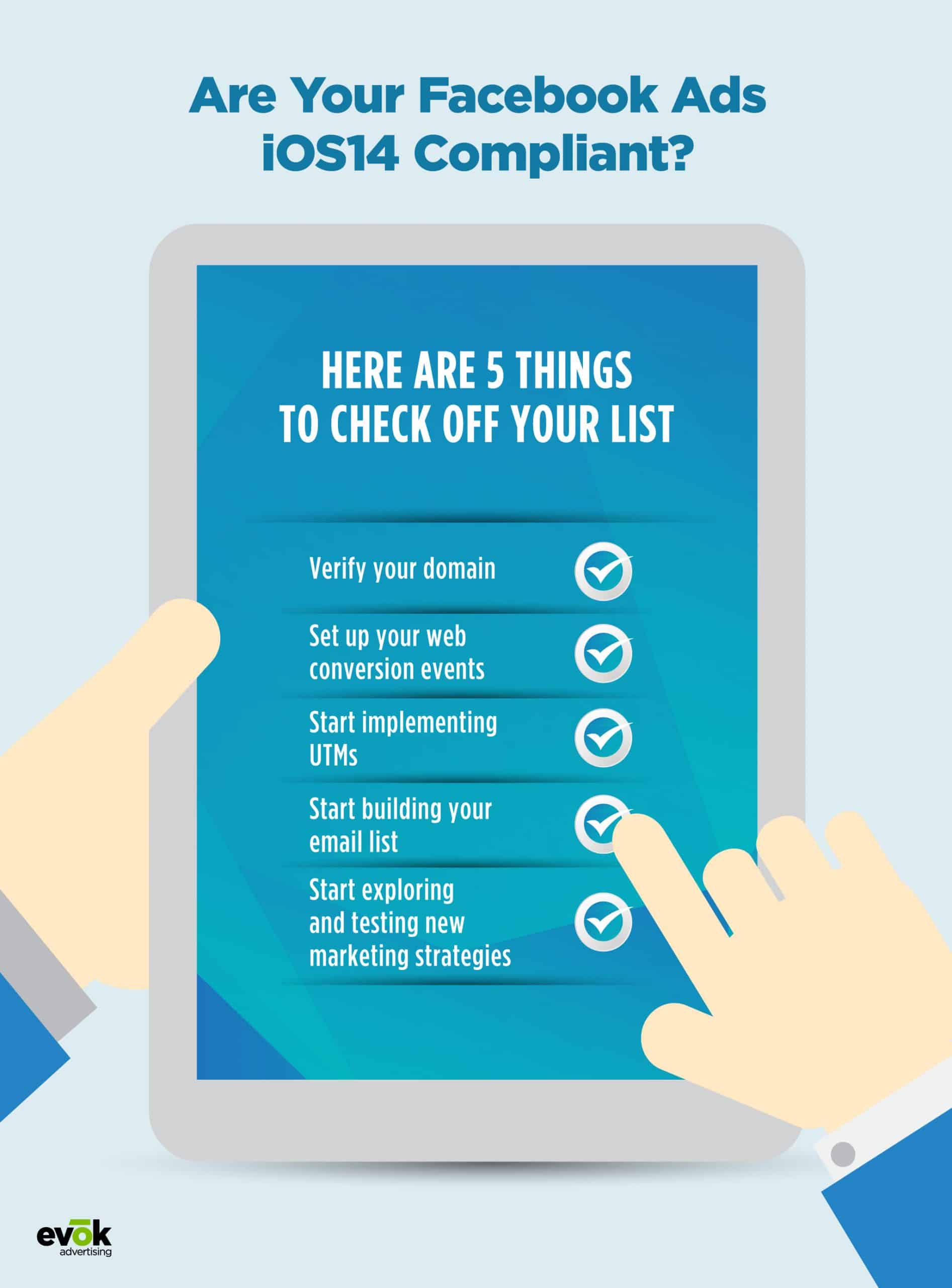 21EMKT0027MarchBlogiOS14ChecklistInfographic | Evok Advertising