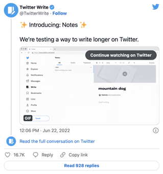 twitternotesexample | Evok Advertising Twitter Marketing Guide for 2022