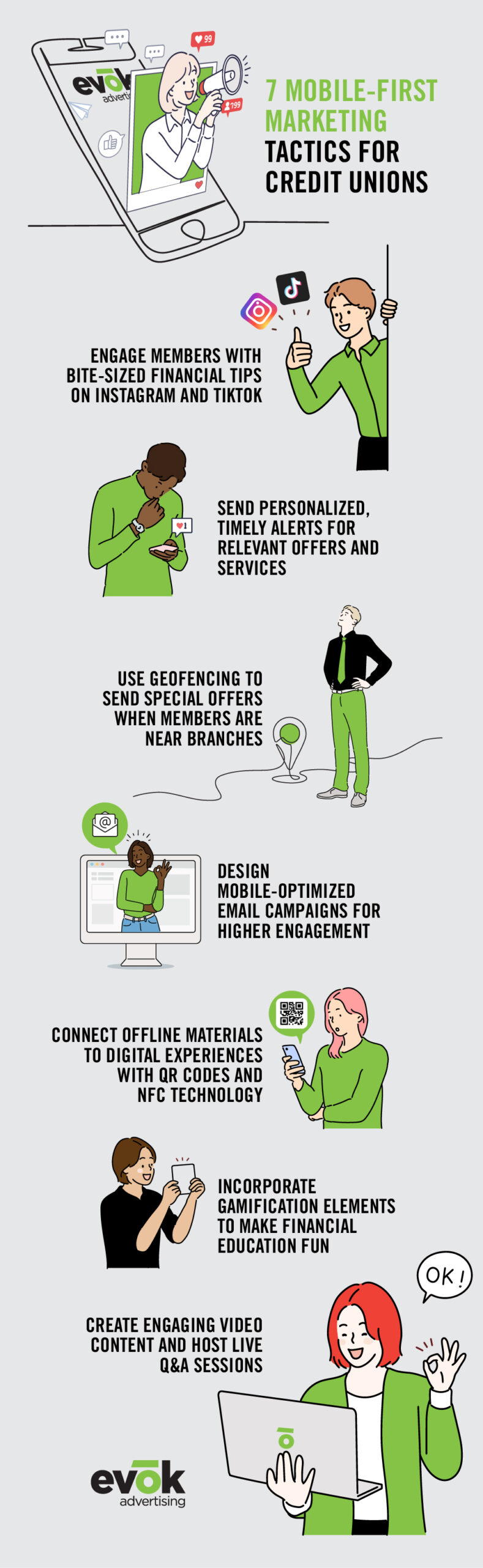 creditunionmobilemarketinginfographic | Evok Advertising Credit Union Mobile Marketing Guide
